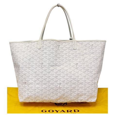 goyard bucket bag white|goyard tote bag price.